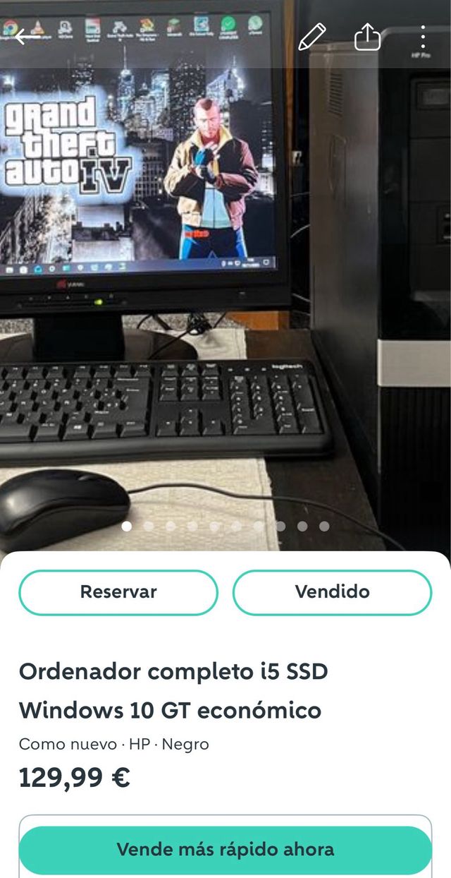 Ordenadores completos económicos, estudiar, jugar 