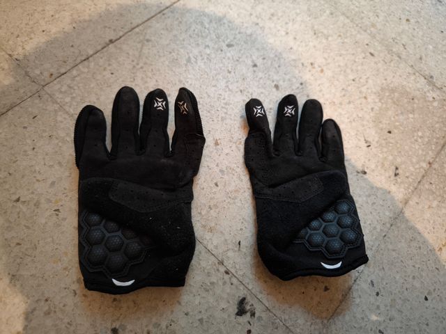 Guantes Btwin Negro Ciclismo