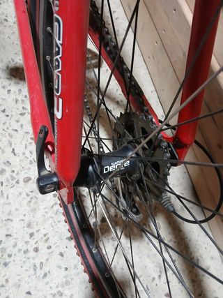 Cannondale MTB 26 Roja cadd3 talla l
