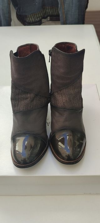 Botines Hispanitas Talla 38 Marrón
