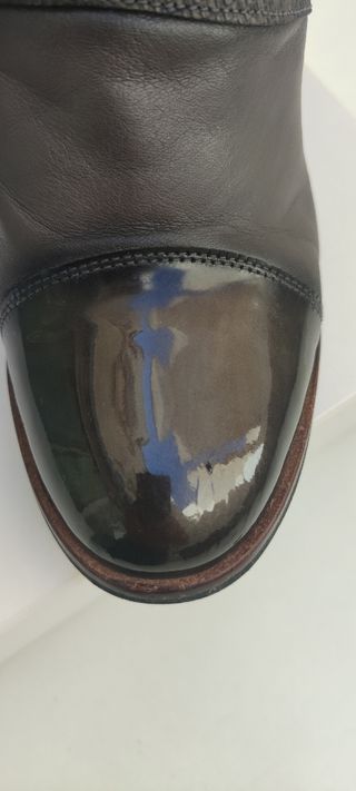 Botines Hispanitas Talla 38 Marrón