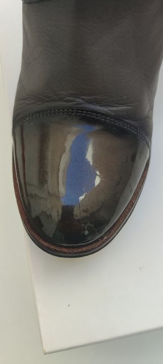 Botines Hispanitas Talla 38 Marrón