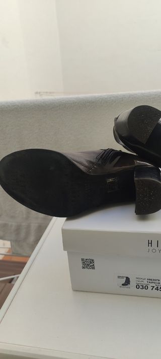 Botines Hispanitas Talla 38 Marrón