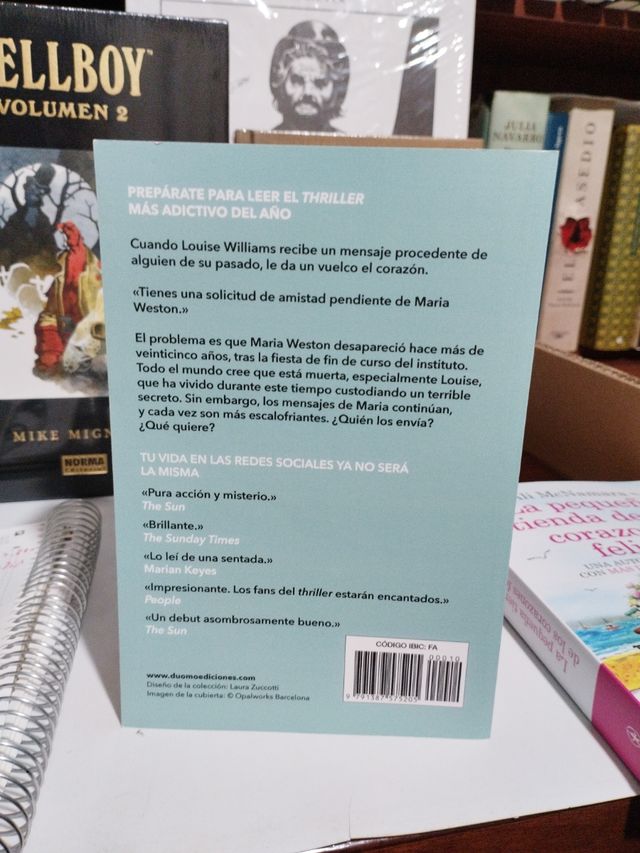 María quiere ser tu amiga