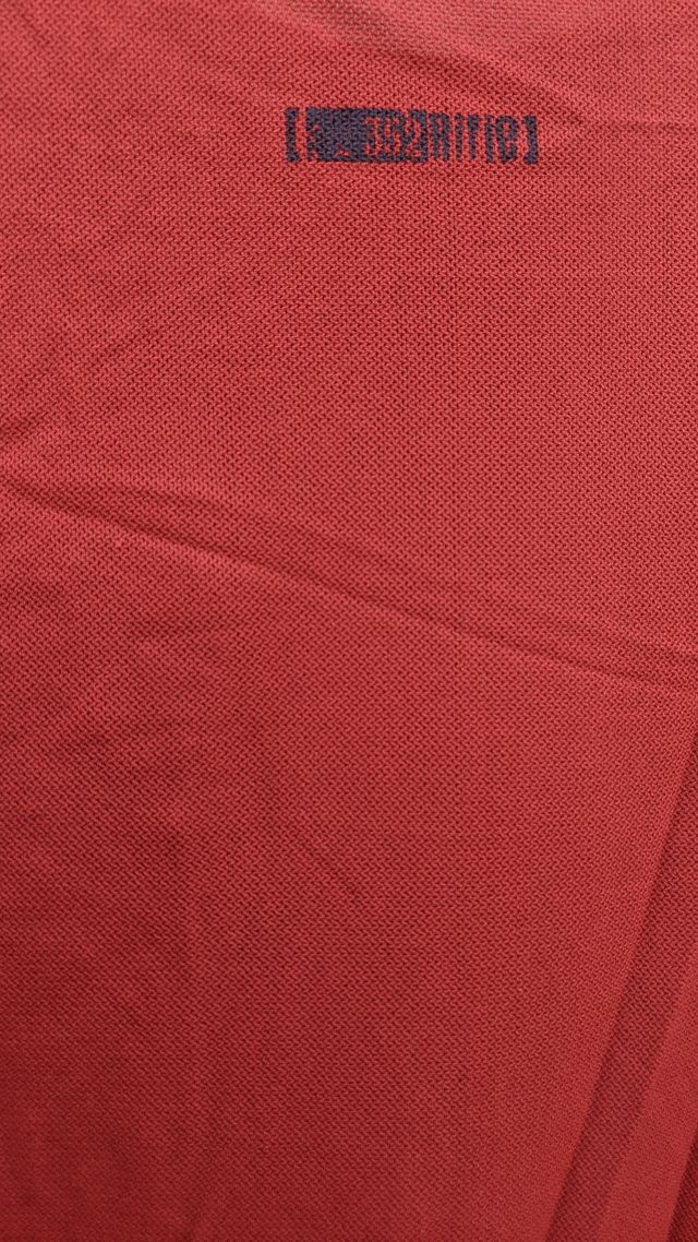 Maglietta Rifle Uomo Manica Corta Cotone Rossa S