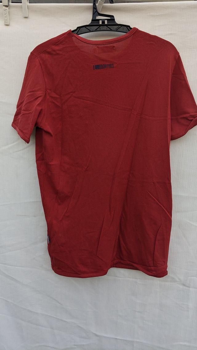 Maglietta Rifle Uomo Manica Corta Cotone Rossa S