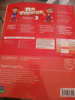 Be curious 3 Activity Book