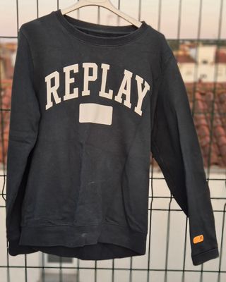 Sudadera Replay verde Talla S