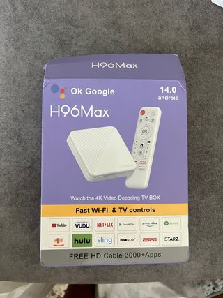 Convertidor Smart TV H96Max Android 14