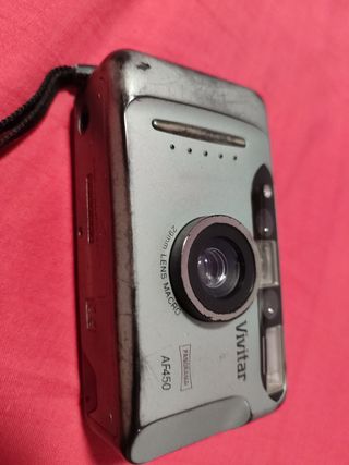 Cámara Vivitar AF450 Plata.