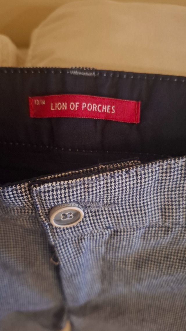 Calções Lion Of Porches Novos Tamanho 13/14