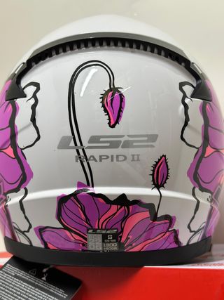 Casco Moto LS2 Rapid II Poppies