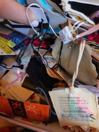 Cartellini abbigliamento vari brand Vintage