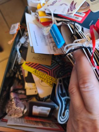 Cartellini abbigliamento vari brand Vintage