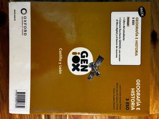 Geografía e Historia 3ºESO Oxford y cuaderno C y L