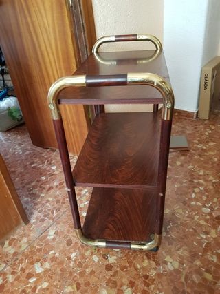 Mesa auxiliar camarera con ruedas