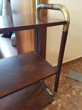 Mesa auxiliar camarera con ruedas