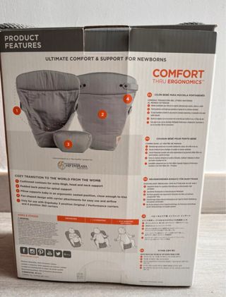 Mochila Porteo Ergobaby Azul Denim