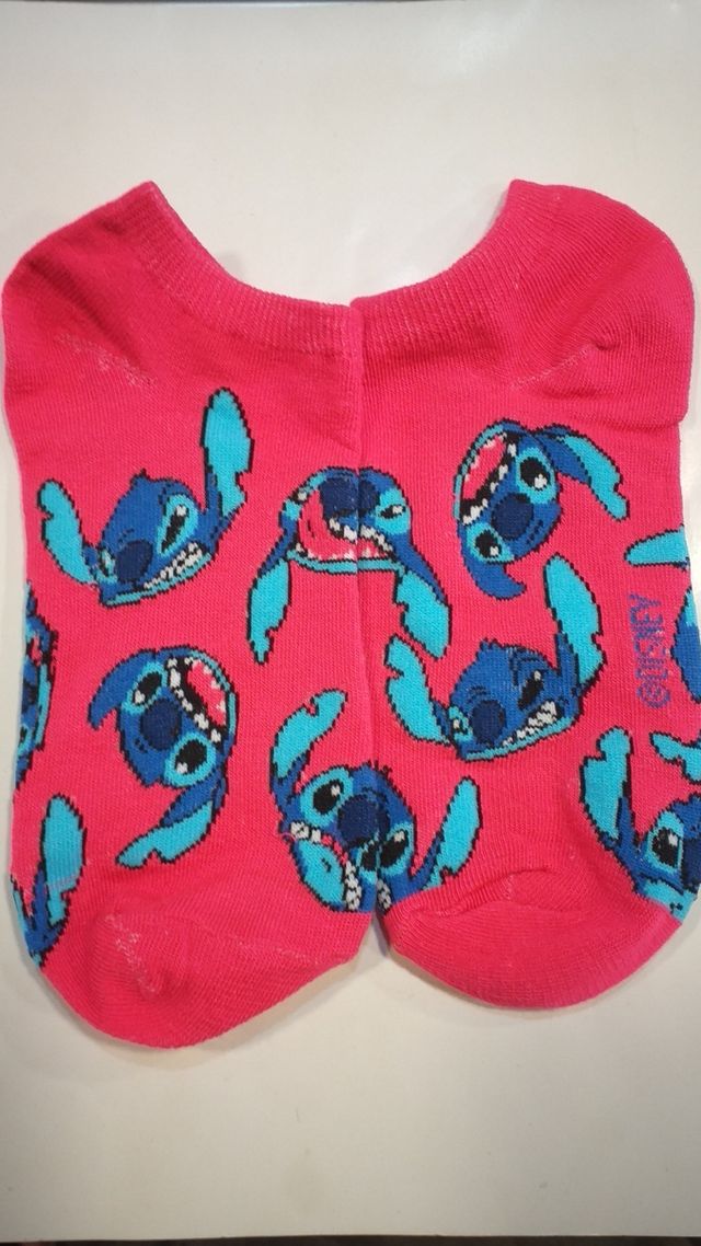 Calcetines tobilleros Disney Stitch y Lilo Talla Ú