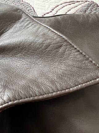 Gabardina Burberry Piel Marrón