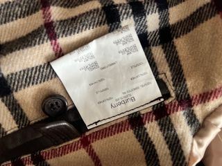 Gabardina Burberry Piel Marrón