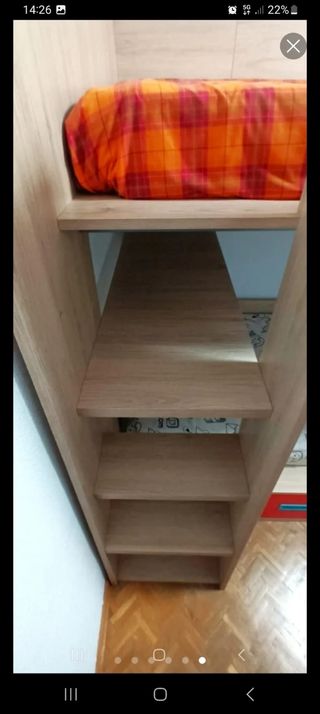 Litera infantil de madera