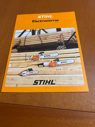 Manual Stihl Electrosierras