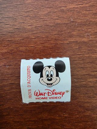 VHS Pinocho Disney Black Diamond Italiano