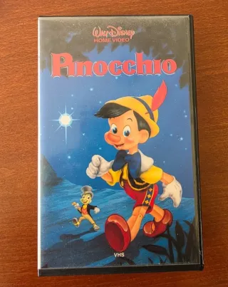 VHS Pinocho Disney Black Diamond Italiano