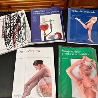libros del grado superior de estética