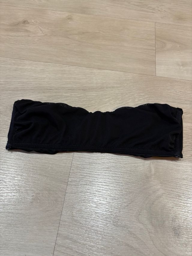 WOMEN SECRET sujetador bandeau sin aros 90/M nuevo