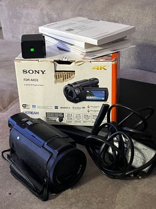 Sony FDR-AX33 4K Handycam Videocámara