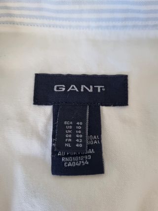 Camisa Blanca Gant