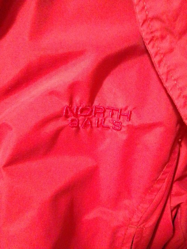 Impermeabile North Sails Rosso