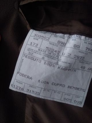 Giacca Cantarelli cashmere tg 48