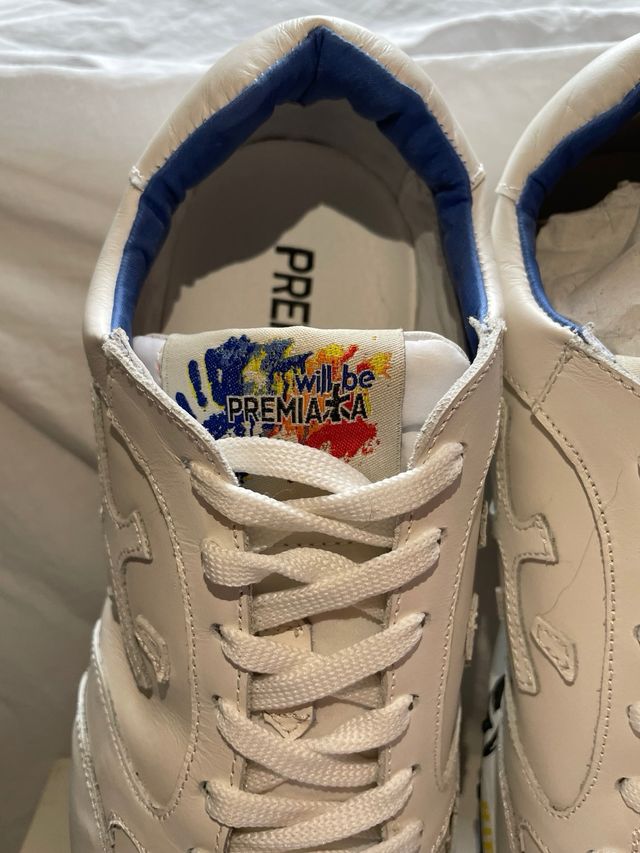 Premiata Scarpe Donna Bianche Nuove