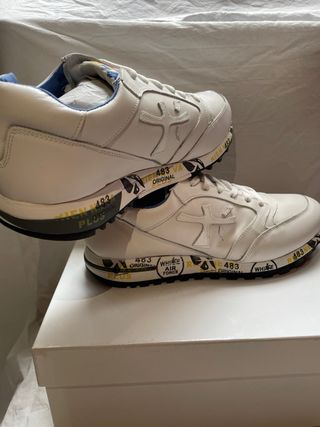 Premiata Scarpe Donna Bianche Nuove