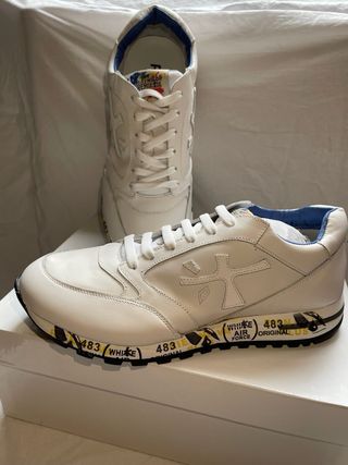 Premiata Scarpe Donna Bianche Nuove