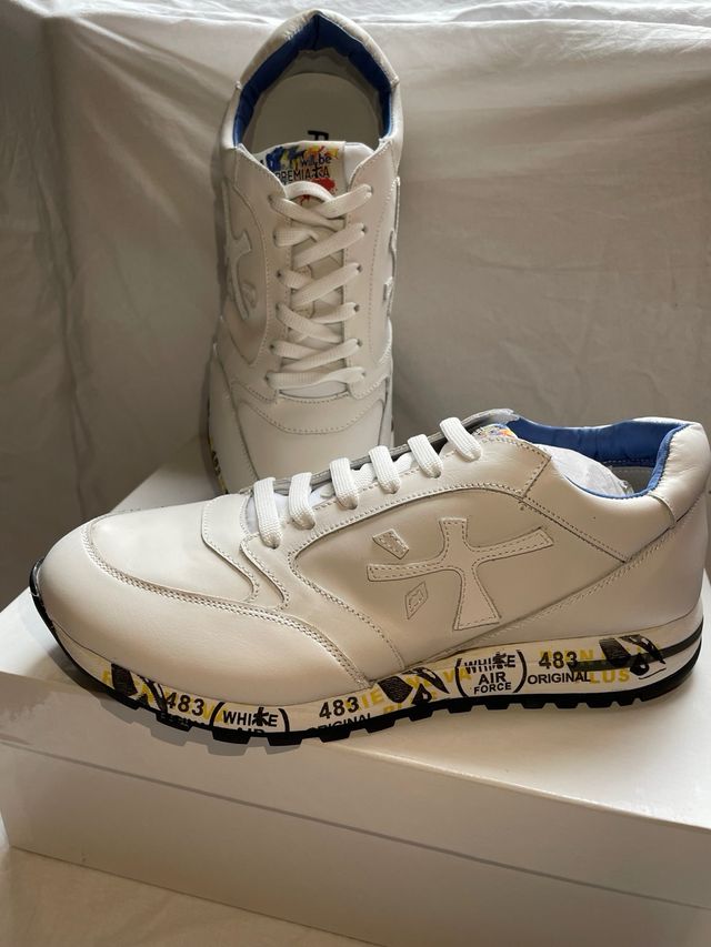 Premiata Scarpe Donna Bianche Nuove