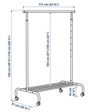 3 percheros de ropa. 1x9€ - 3x24€