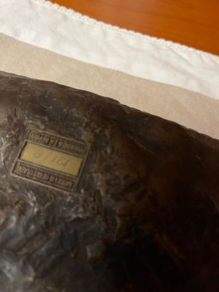 Escultura de la Firma Laverno, gitana y jinete