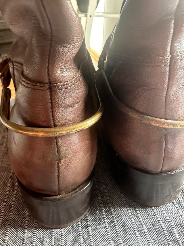 Botas de montar piel talla 38 marrones