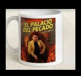 Taza Juan Dávila El Palacio del Pecado