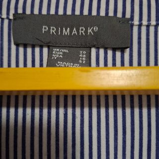 Blusa Rayas Mujer Primark Azul