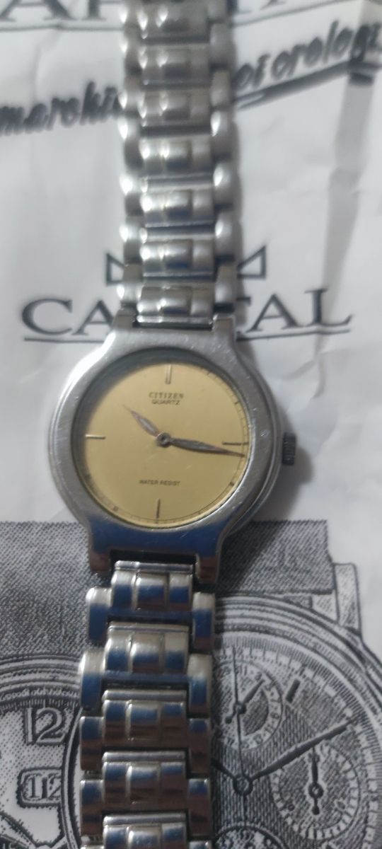 Orologio Citizen Quarzo Dorato