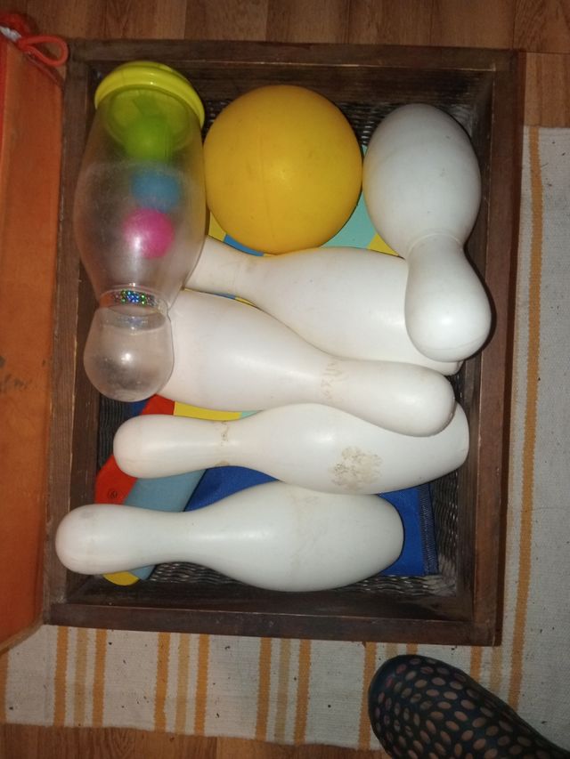 Juego Bolos Plástico Infantil