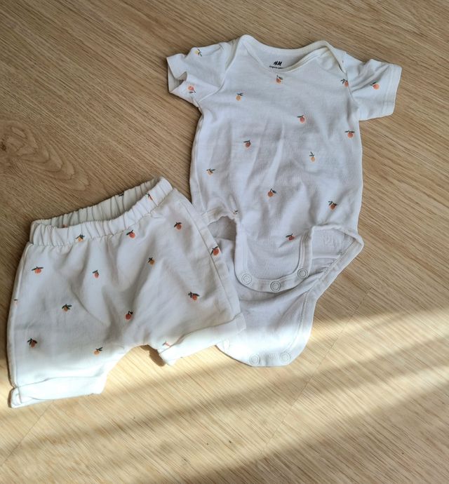 Pijama bebé estampado fruta