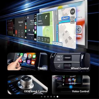 adaptador inalámbrico para CarPlay  iPhone, androi