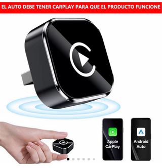 adaptador inalámbrico para CarPlay  iPhone, androi