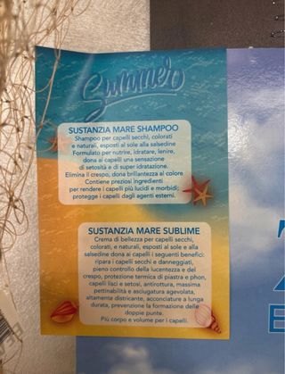 2 Prodotti Capelli + occhiali in regalo